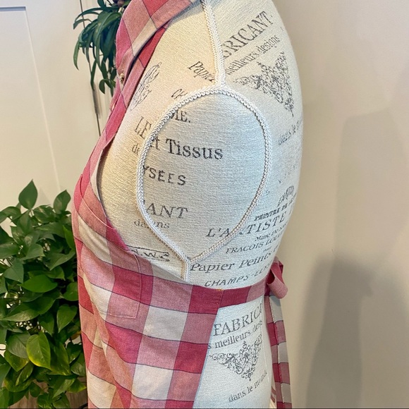 Custom Made Flannel Apron - Picture 3 of 14